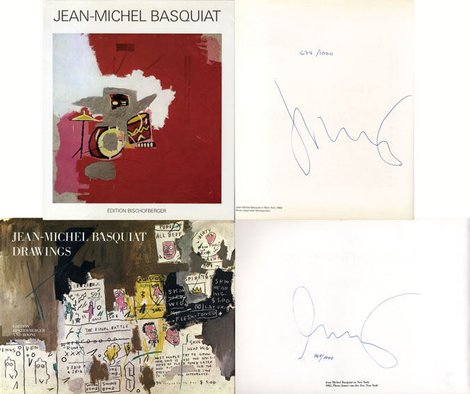 ジャン＝ミッシェル・バスキア画集2種 Jean-Michel Basquiat/Jean