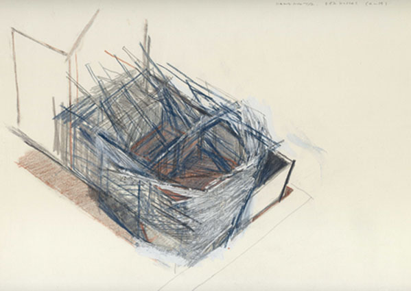 Tadashi Kawamata 川俣正 Field Sketch-