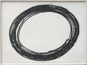 リチャード・セラ版画額「Double Ring Ⅱ」/Richard Serra