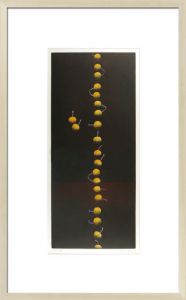 浜口陽三版画額「22のさくらんぼ（Yellow）」/Yozo Hamaguchiのサムネール