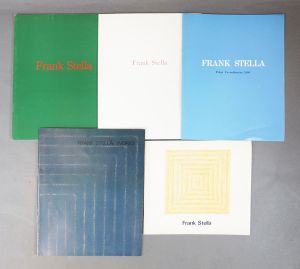 フランク・ステラ展覧会カタログ5冊セット　1980年KOHギャラリー他/Frank Stellaのサムネール