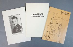マックス・エルンスト/イヴ・タンギーカタログ3冊セット　1978年佐谷画廊他/Max Ernst/Yves Tanguyのサムネール