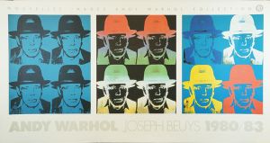 アンディ・ウォーホル　ポスター「ヨーゼフ・ボイス」/Andy Warholのサムネール