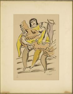 フェルナン・レジェ版画額「French」/Fernand Légerのサムネール