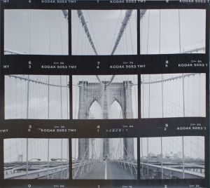 栗田紘一郎オリジナル・プリント「Brooklyn Bridge」/Koichiro Kurita