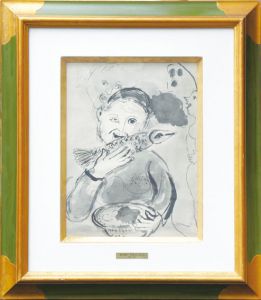 マルク・シャガール版画額「ボッカチオ物語16」/Marc Chagallのサムネール