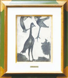 マルク・シャガール版画額「ボッカチオ物語8」/Marc Chagall