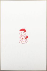 村上隆版画額「バカボン」/Takashi Murakamiのサムネール