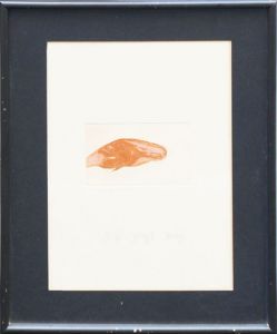 ヨーゼフ・ボイス版画額「Meerengel Spermwal」/Joseph Beuys
