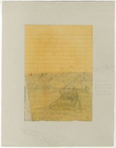 ヨーゼフ・ボイス版画額「Schwurhand: Zelt und Lichtstrahl/Tent and Ray」/Joseph Beuysのサムネール
