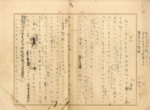 西脇順三郎草稿「現代文学回顧」/Junzaburo Nishiwakiのサムネール
