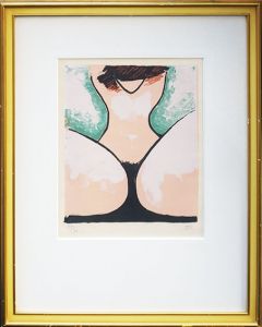マン・レイ版画額「処女」/Man Rayのサムネール