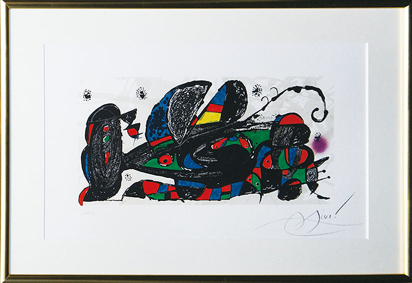 Joan Miro ジョアン・ミロ リトグラフ 版画-
