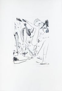 金子国義版画「Sphinx」/Kuniyoshi Kaneko