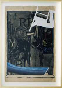 ジャスパー・ジョーンズ版画額「Watchman」/Jasper Johnsのサムネール