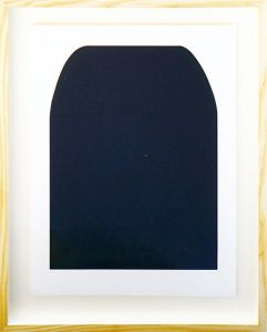 アルベルト・ブッリ版画額「白と黒A」/Alberto Burriのサムネール