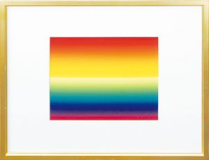 靉嘔版画額「150 Gradation Rainbow」/Ay-Oのサムネール