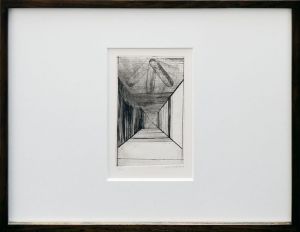 若林奮版画額「燕（廊下）」/Isamu Wakabayashiのサムネール