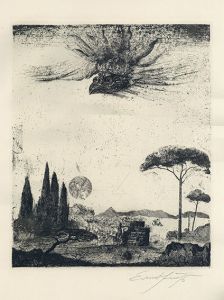 エルンスト・フックス版画「Samson 9」/Ernst Fuchsのサムネール