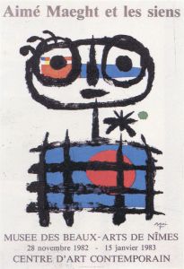 ジョアン・ミロ ポスター「Nimes,Aime Maeght et les siens」
/Joan Miroのサムネール
