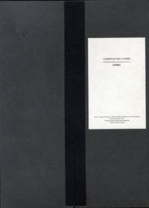 ボルタンスキーの本　Christian Boltanski: Livres/クリスチャン・ボルタンスキー