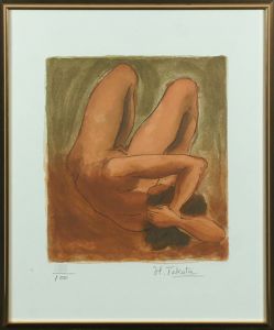 高田博厚版画額「裸婦A」/Hiroatsu Takadaのサムネール
