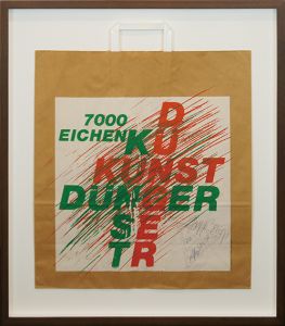 ヨーゼフ・ボイス版画額「7000 Eicher-Kunst」/Joseph Beuys