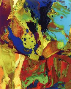 ゲルハルト・リヒター版画額「Bagdad (P9)」/Gerhard Richter