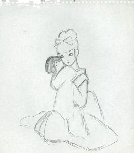 人形を抱く着物の少女/内藤ルネのサムネール