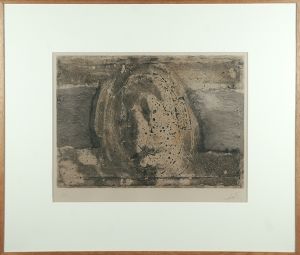 アントニ・タピエス版画額「H」/Antoni Tapiesのサムネール
