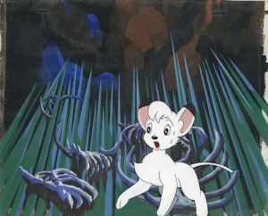 手塚治虫セル画「ジャングル大帝」/Osamu Teduka