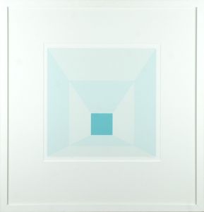 ジョセフ・アルバース版画額「Mitered Square i」/Josef Albersのサムネール