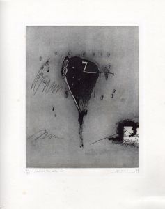 上野憲男版画「Ikaros on the sea」/Norio Uenoのサムネール