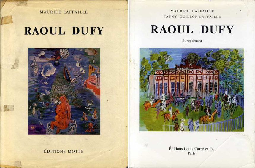 Raoul Dufy、PADDOCK A CHANTILLY、海外版超希少レゾネ-