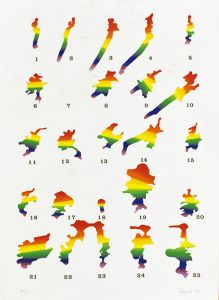 Animated Rainbow Moon calendar/靉嘔のサムネール