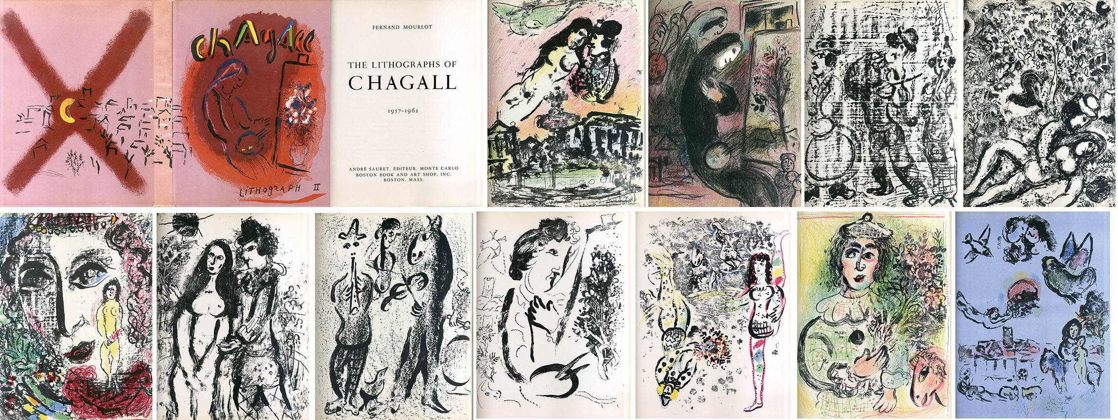 シャガール・リトグラフ2 Chagall: Lithographe2 1957-1962 (マルク