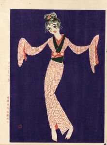 竹久夢二版画「いにしへの」/Yumeji Takehisaのサムネール