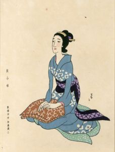 竹久夢二版画「故小妹」/Yumeji Takehisaのサムネール