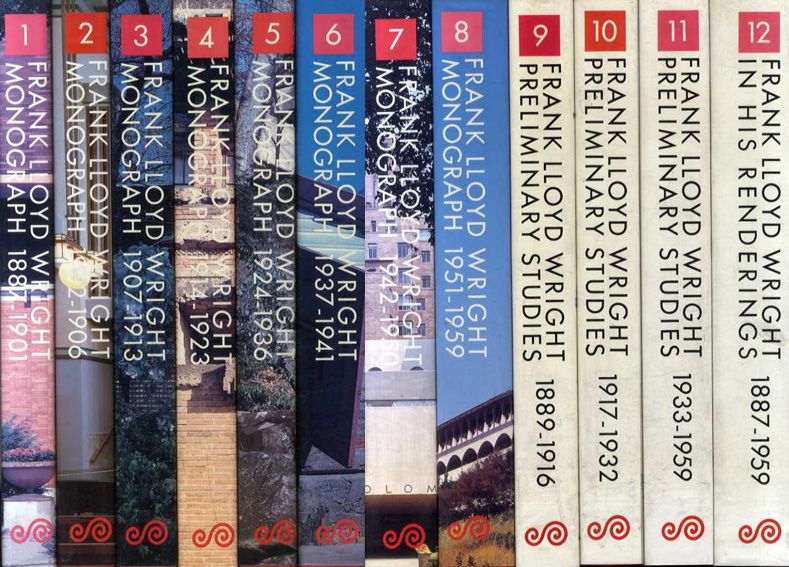 フランク・ロイド・ライト全集 全12巻 A.D.A.EDITA Tokyo Frank Lloyd ...
