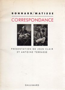 ピエール・ボナール　Correspondance: bonnard/matisse/Matisse Bonnardのサムネール