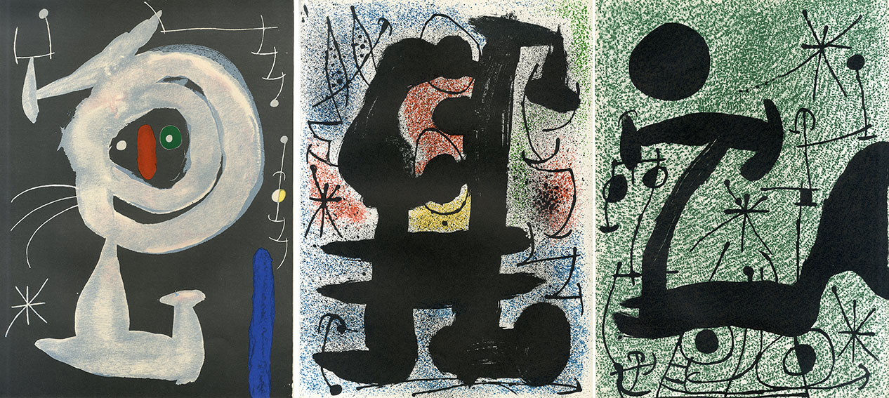 デリエール・ル・ミロワール164-165 Derriere Le Miroir No.164-165 Miro