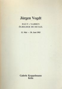 Jurgen Vogdt: Zeichnungen+ Bilder /Jurgen Vogdtのサムネール