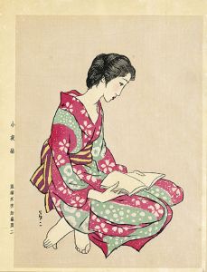 竹久夢二版画「小夜砧」/Yumeji Takenisaのサムネール