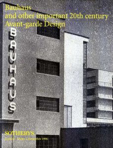 Bauhaus and Other Important 20th Century Avant-garde Design/