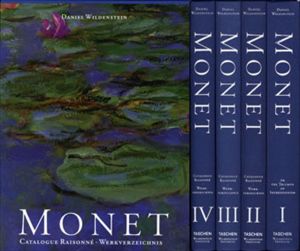 モネ　カタログ・レゾネ　Monet Catalogue Raisonne Werkverzeichnis  4冊組/Daniel Wildensteinのサムネール