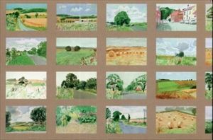 ディヴィッド・ホックニー　ポストカード36枚揃　David Hockney: Midsummer: East Yorkshire - Complete Postcard Collection (36 cards)/ディヴィッド・ホックニー