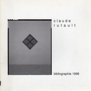 クロード・リュトー　Claude Rutault: Bibliographie 1998/のサムネール