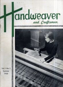 Handweaver and Craftsman Magazine Vol.1 No.2 summer 1950/のサムネール