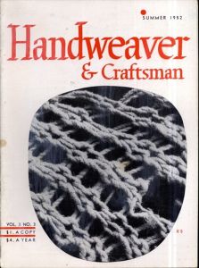 Handweaver and Craftsman Magazine Vol.3 No.3 summer 1952/のサムネール