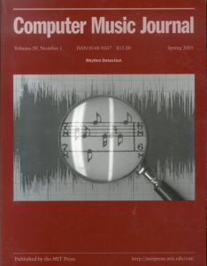 Computer Music Journal 2005年号　全4冊揃(Spring/Summer/Fall/Winter)/のサムネール